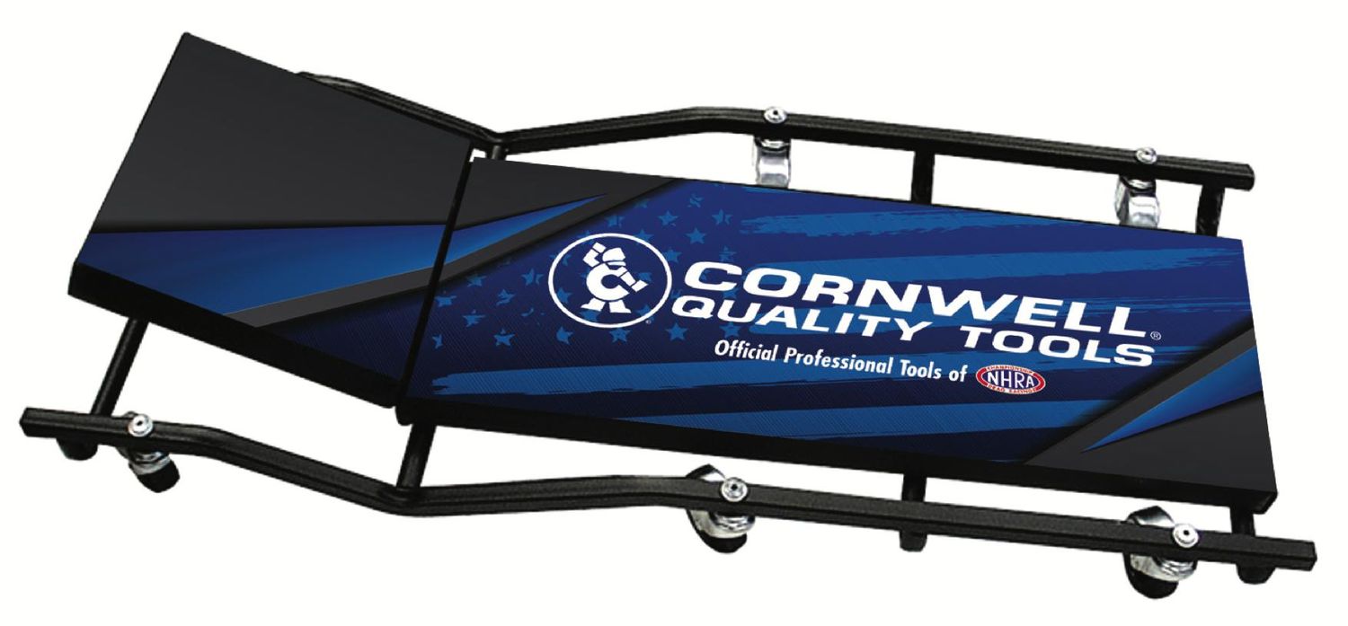 CRMTLVADJAJF - 6 Wheel Adjustable Headrest Creeper, Plywood