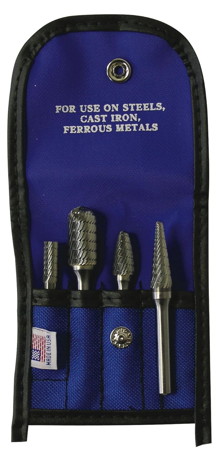 SGCB4P - 4 Piece Carbide Bur Set