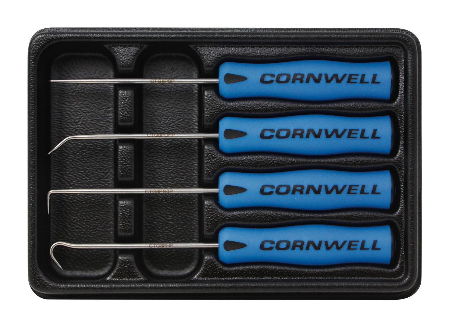 CTG84PPS - 4 Piece Precision Hook &amp; Pick Set, Blue