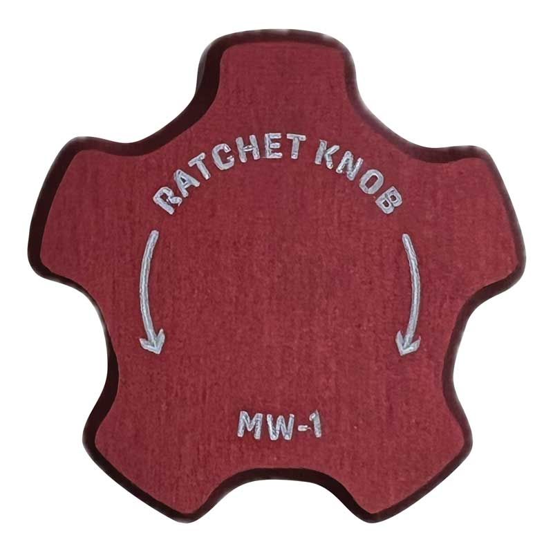 RTKMW1RD - Reversible Ratchet Adapter, Red