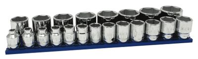 STM2221P - 21 Piece 3/8” Drive Metric Socket Set, 6 Point