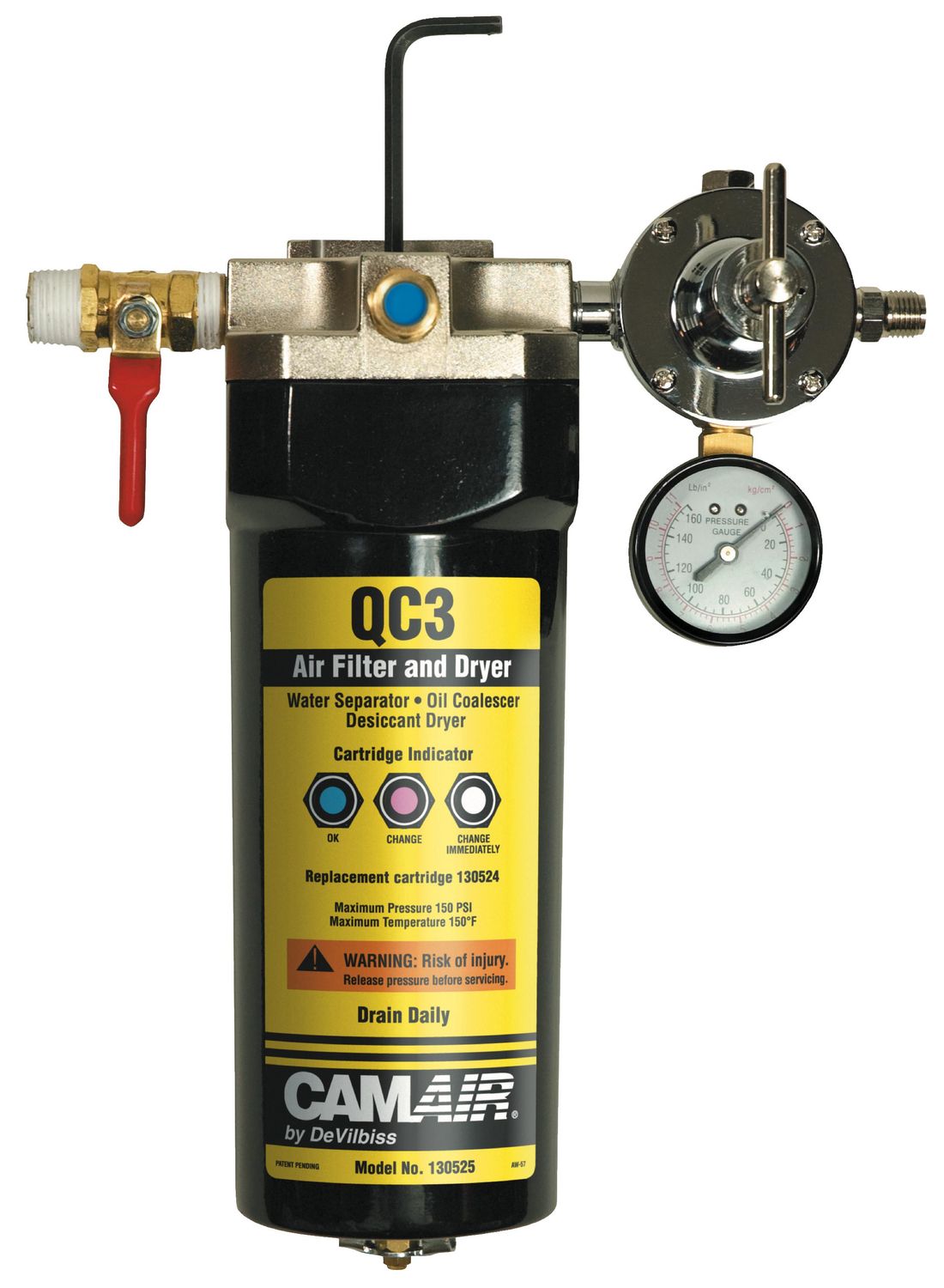 DEV130525 - QC3 Air Filter and Dryer