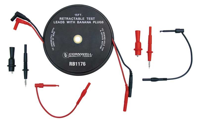 RB1176 - 7 Piece Retractable Test Lead Set