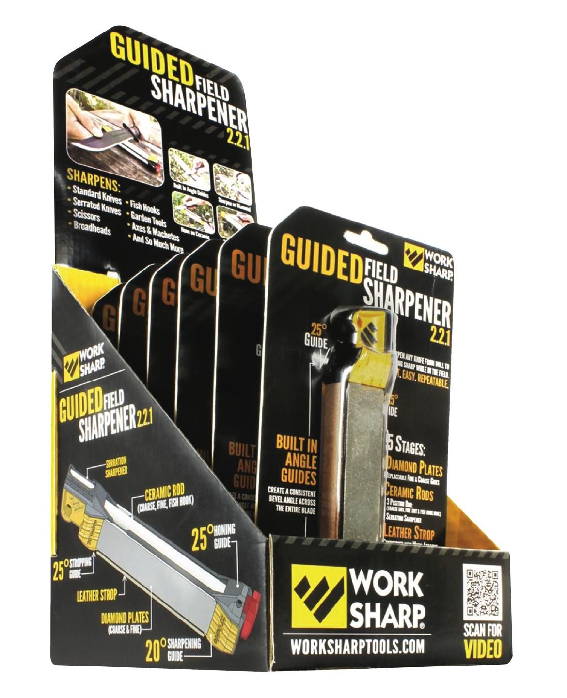 DSWSGFS2216 - 6-Pack Guided Field Sharpener Display