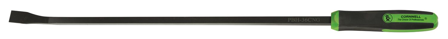PBH36CNG - 36&quot; Bent Tip Handled Pry Bar, Neon Green