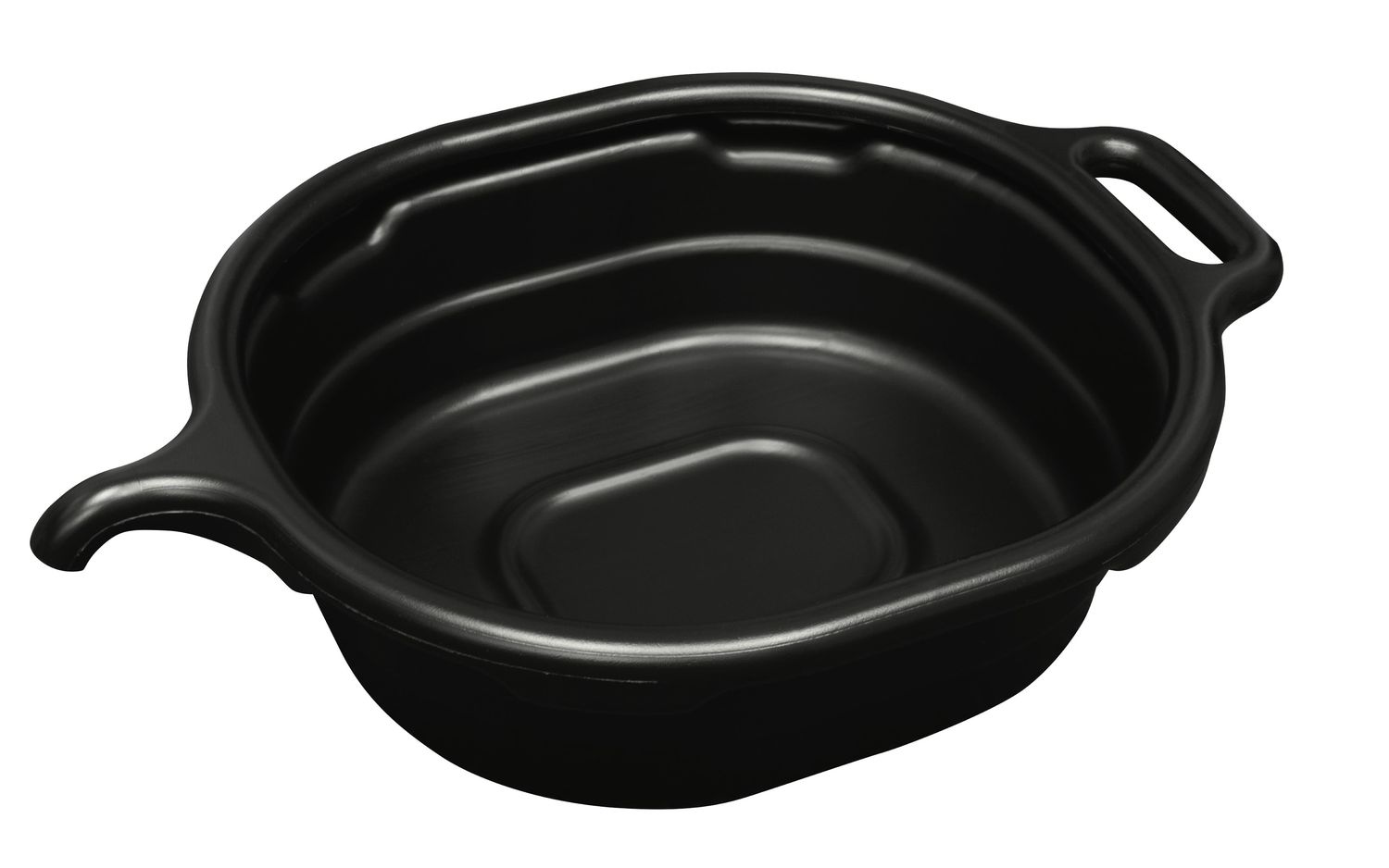LS17972 - 4.5 Gallon Oval Drain Pan, Black (6-Pack)