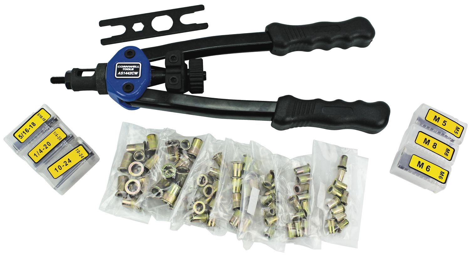 AS1442CW - 13” Nut/Thread Setting Hand Riveter Kit