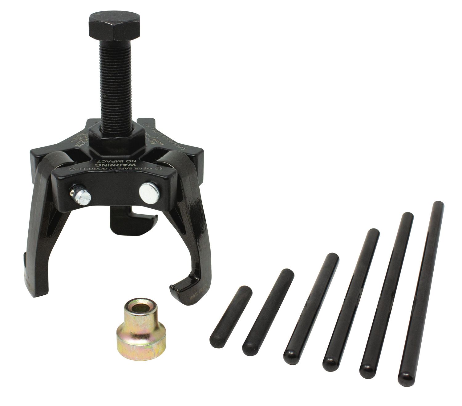 SLC18350 - 3-Jaw Harmonic Pulley Puller with Side-Turn Legs