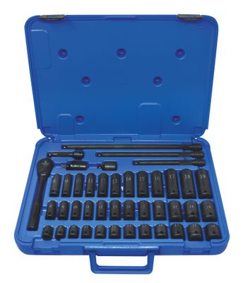 TSMI243SS - 43 Piece 3/8” Drive Metric Power Super Set, 6 Point