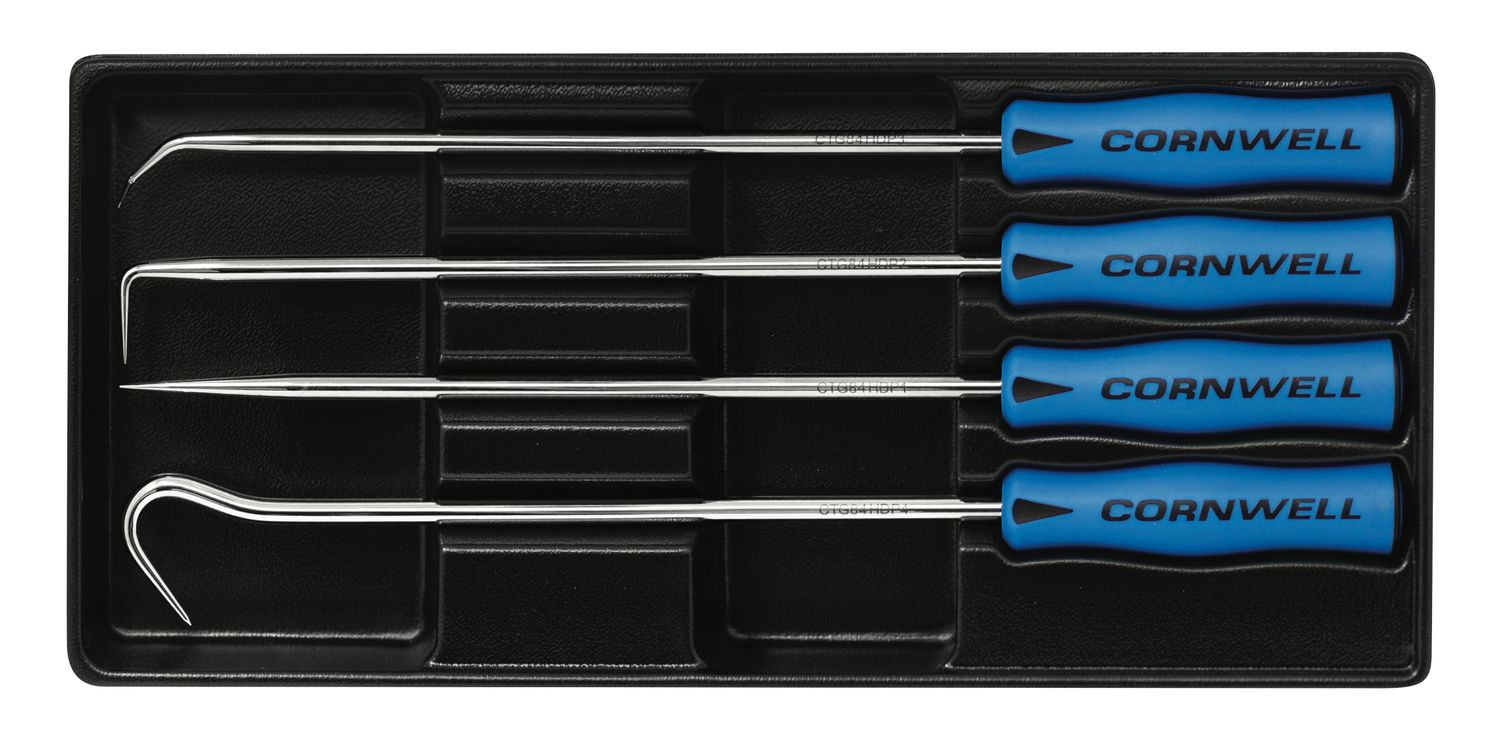 CTG84HDHPS - 4 Piece Heavy-Duty Pick Set, Blue