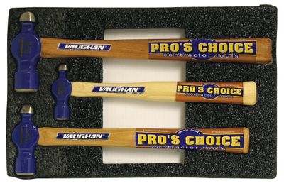 ZZVB3TCS - 3 Piece Ball Peen Hammer Set