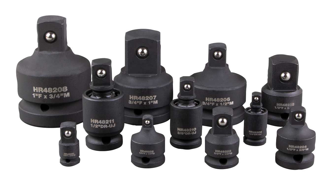 HRC48200 - 11 Piece Impact Adapter and Universal Joint Set