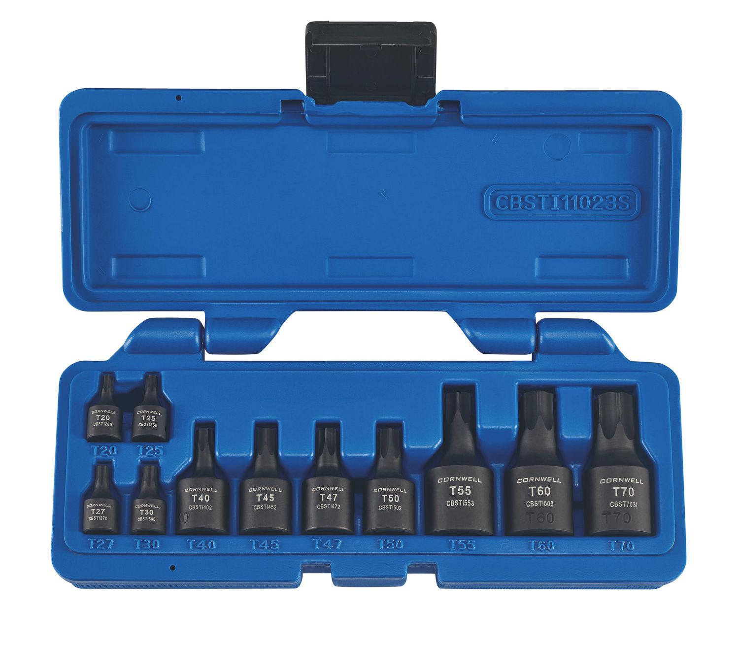 CBSTI11023S - 11 Piece Impact Star Bit Set