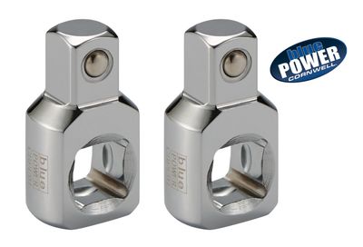 CBPE012S - 2 Piece 1/4” Drive Cornwell® bluePOWER® Extension Connector Set