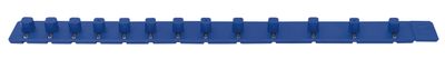 ECFMR38B - 3/8&quot; Drive Flexible Blue Magnetic 13 Tab Socket Rail