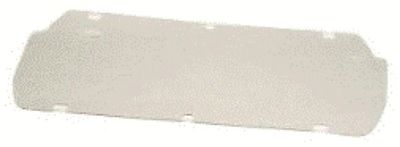 DN12F494700USPK - FaceTec Clear PC Visor, Flat - 7&quot; x 16-3/4&quot; (6-Pack)