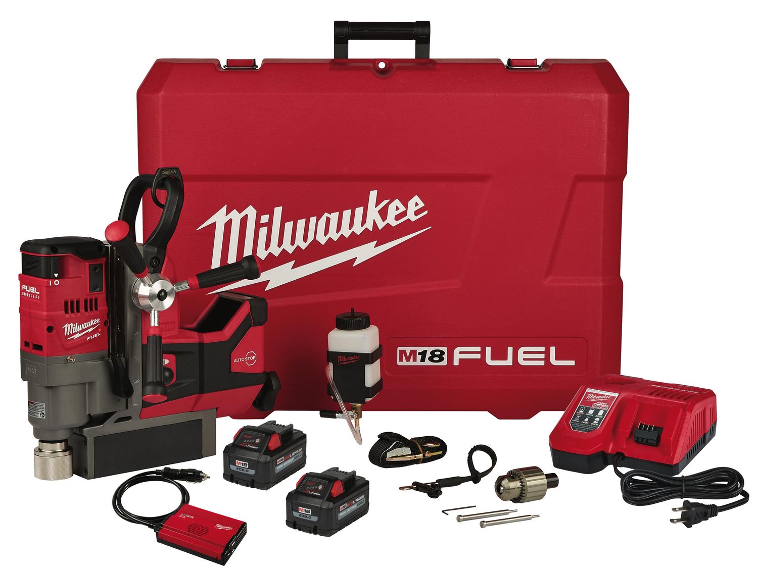 MWE278822HD - M18 FUEL™ 1-1/2&quot; Magnetic Drill High Demand™ Kit