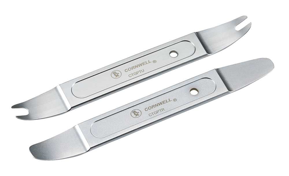 CTGPTS - 2 Piece Double Sided Metal Pry &amp; Wedge Tool Set