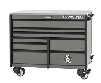 CTSPPR568KST - PLATINUM PLUS™ 56” 8-Drawer Double Bank Cabinet, Storm