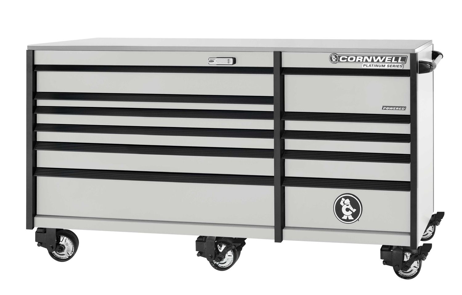 CTSPPR8411KVP - PLATINUM PLUS™ 84” 11-Drawer Double Bank Cabinet, Vapor