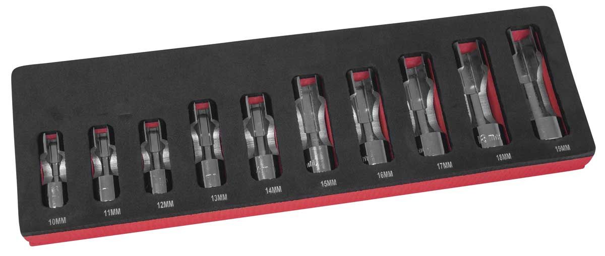 LS12030 - 10 Piece Flare Nut Socket Set, Metric
