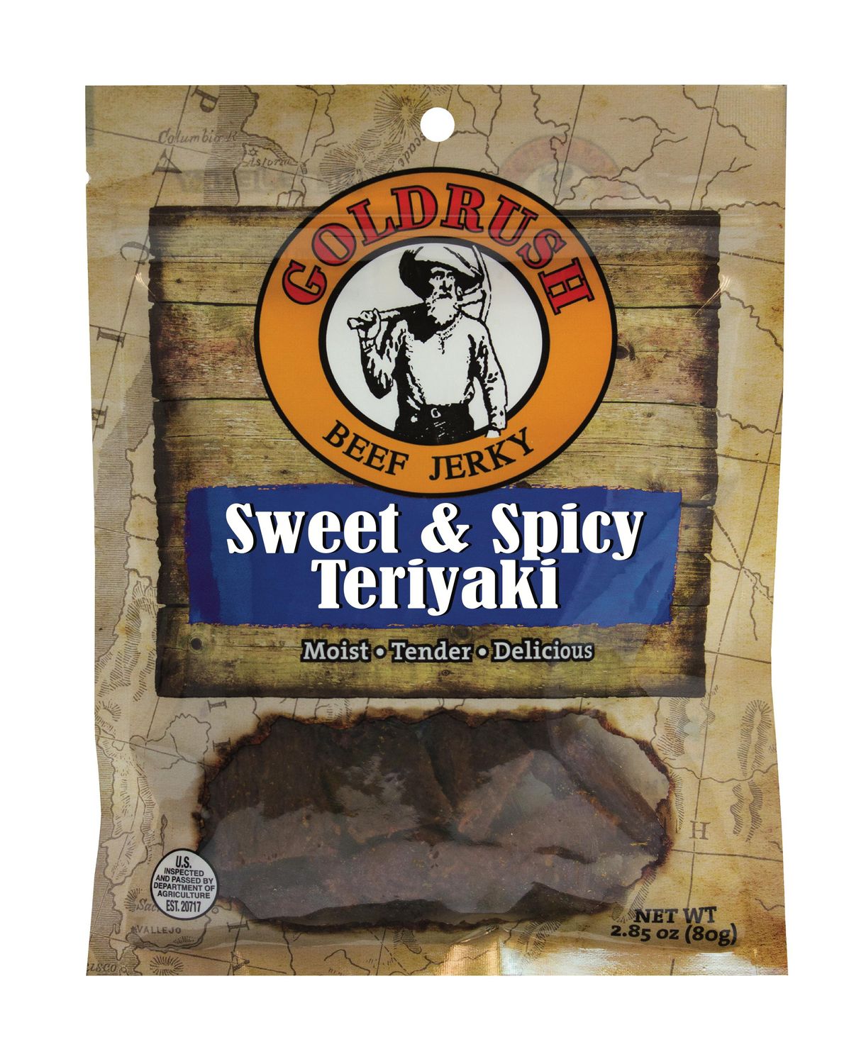 GRJ72133 - 2.85 oz. Jerky-S&amp;S Ter (12-Pack)