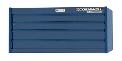 CTSPPE564BCT - (BTO) PLATINUM PLUS™ 56&quot; 4-Drawer Chest, Cobalt/Blue Trim