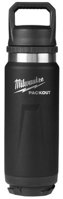 MWE48228396B - PACKOUT™ 24 oz. Insulated Bottle with Chug Lid, Black