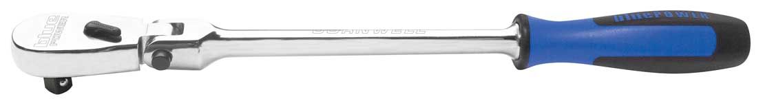 CBRLF313HA - 3/8&quot; Drive Cornwell® bluePOWER® Locking Flex-Head 120-Tooth Handled Ratchet