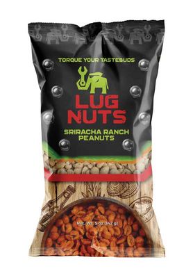 TFOLNSR - (12) 5 oz. Sriracha Ranch Peanuts