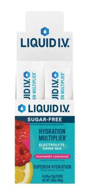 LVLVS8023 - 8 count Sugar Free Raspberry Lemonade Single Serve