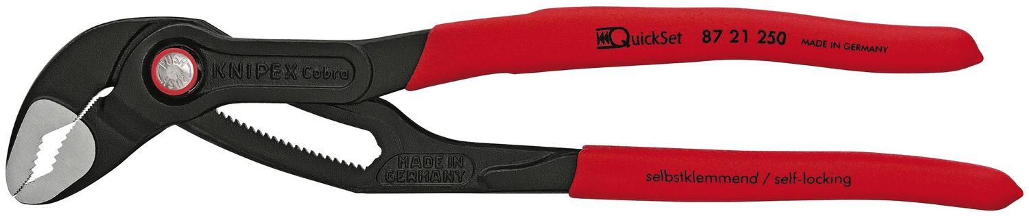 KX8721250 - 10” Cobra Quick Set Pliers