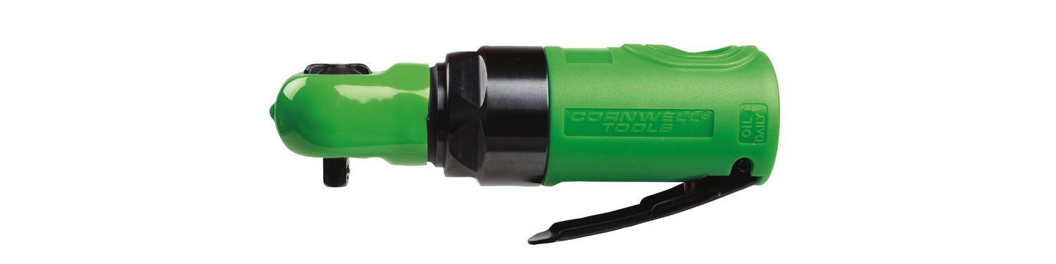 CAT1000MRRG - 1/4” Mini Air Ratchet, Neon Green