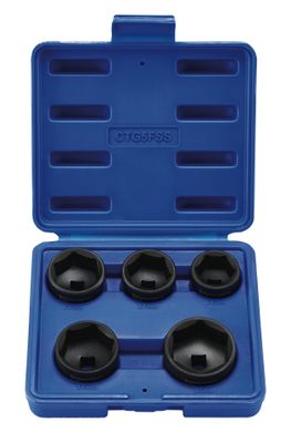 CTG5FSS - 5 Piece 3/8&quot; Drive Oil Filter Canister Socket Set
