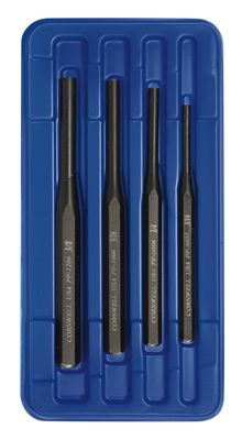 KPP4S - 4 Piece Pin Punch Set