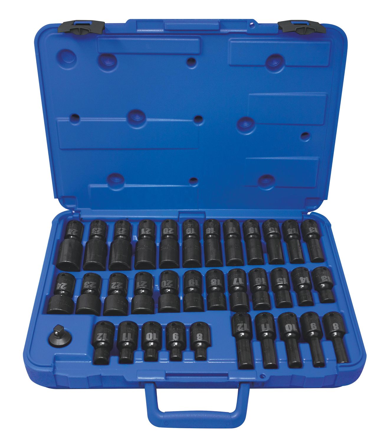 TSIUPM235SS - 35 Piece 3/8” Drive Metric Power Universal Super Set, 6 Point