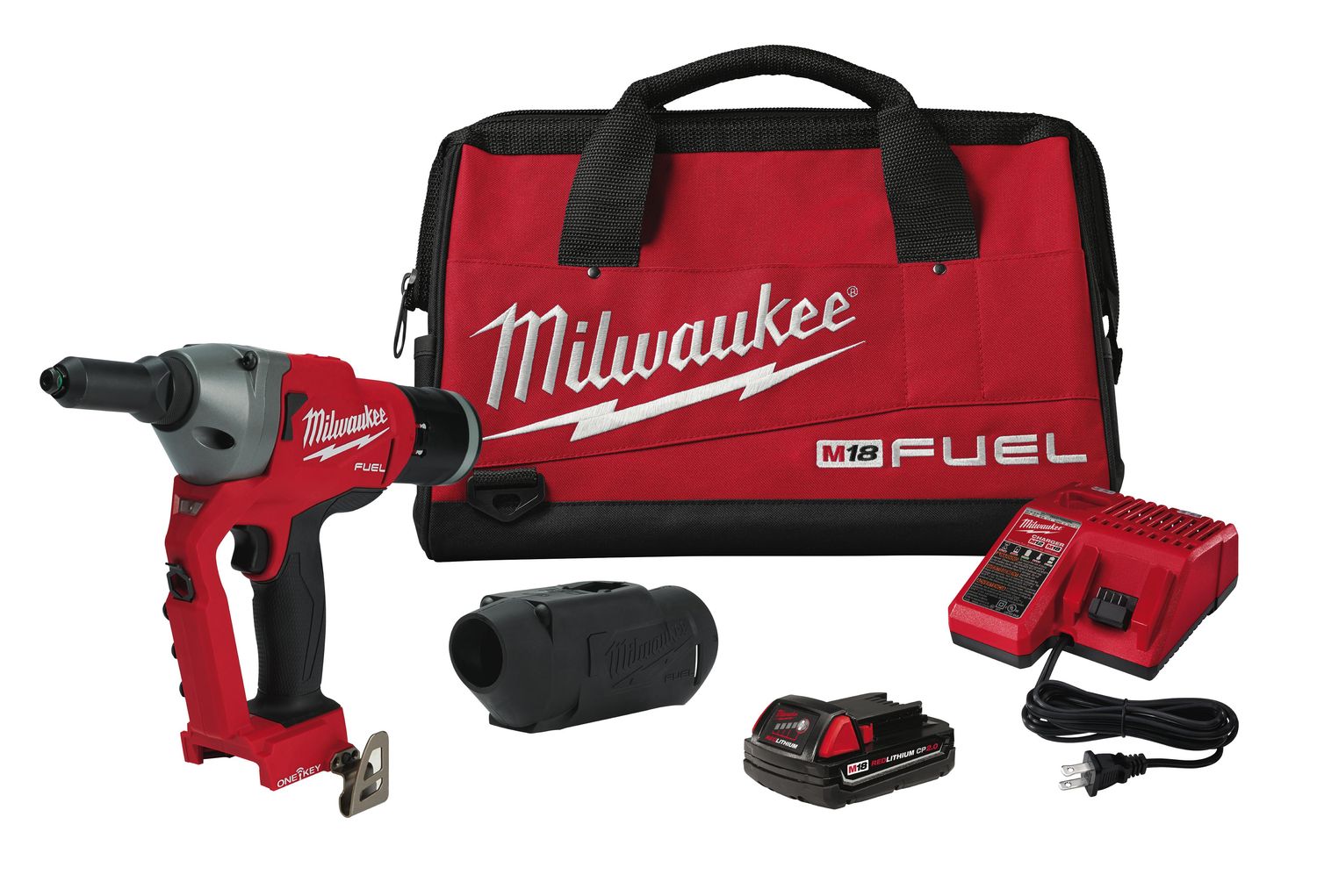 MWE266021CT - M18 FUEL™ 1/4&quot; Blind Rivet Tool with ONE-KEY™ Auto Kit