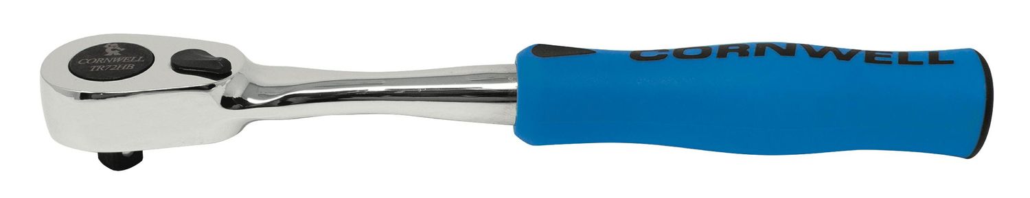 TR72HB - 1/4&quot; Drive 6-1/2&quot; 72-Tooth Handled Ratchet, Blue
