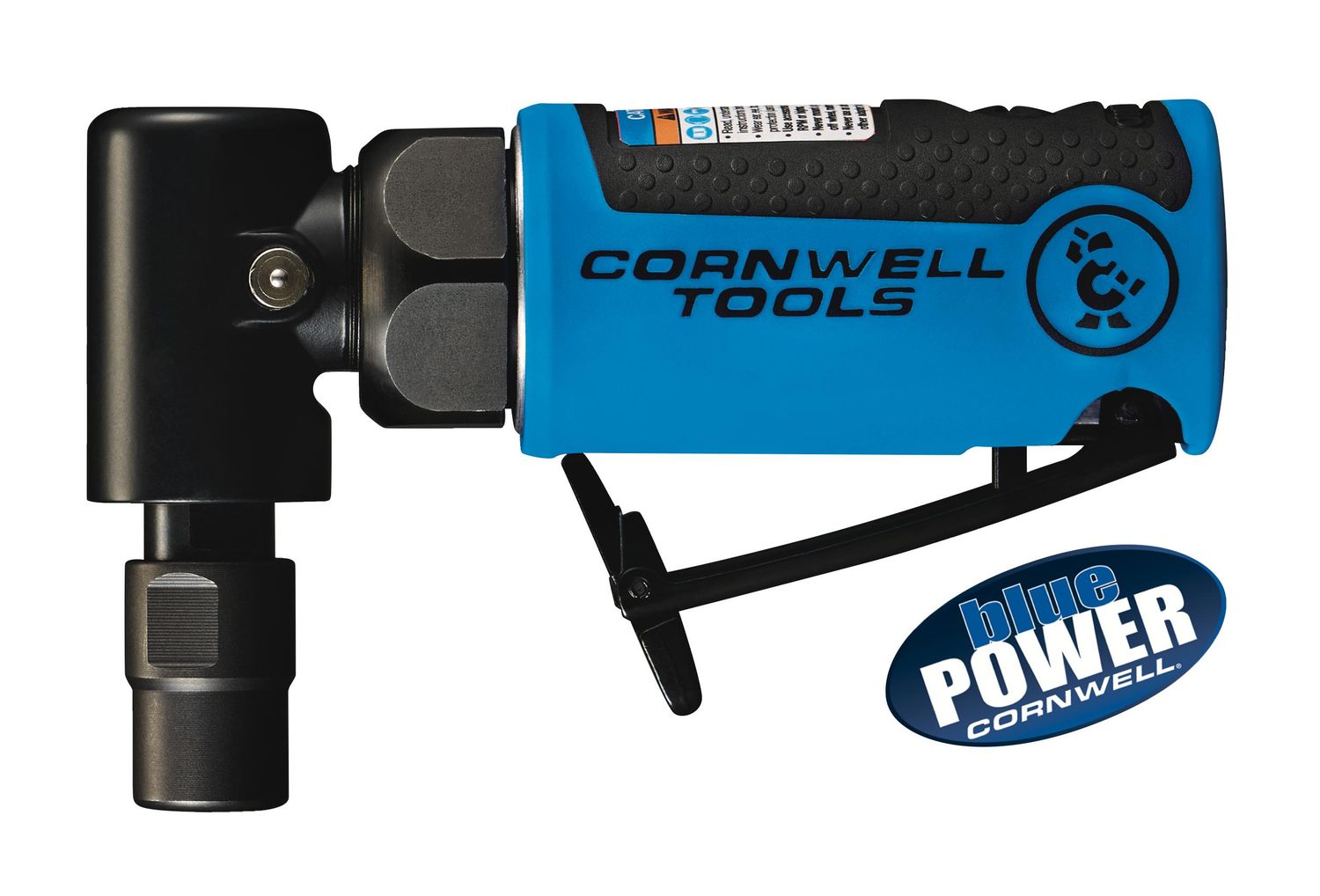 CAT535R - Cornwell® bluePOWER® Mini Right Angle Die Grinder, Blue