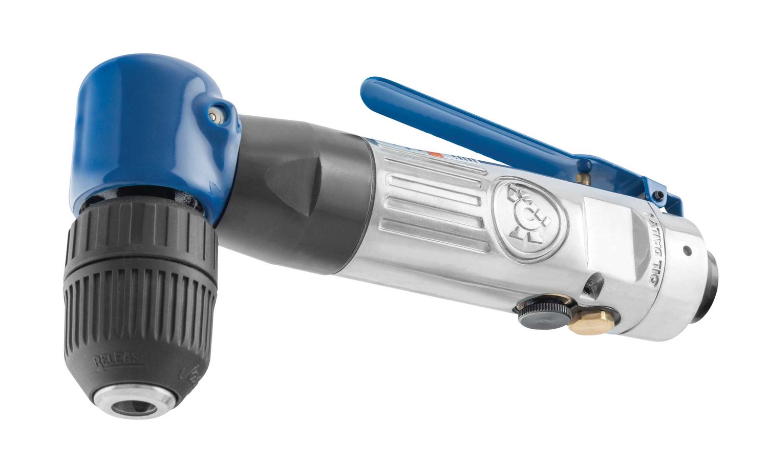 CAT385RA - 3/8” Right Angle Reversible Air Drill with Keyless Chuck