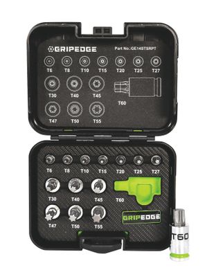 GE14STSRPT - 14 Piece RPT Star Driver Set