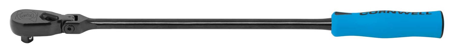 JRZFB12XLB - 3/8&quot; Drive 18&quot; Z-Series™ Flex-Head 120-Tooth Industrial Finish Handled Ratchet, Blue