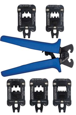 WEZLC6 - 6 Piece Parallel Crimper Master Kit