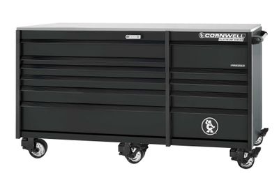 CTSPPR8411KSH - PLATINUM PLUS™ 84” 11-Drawer Double Bank Cabinet, Shadow