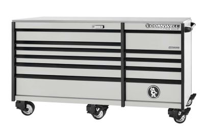 CTSPPR8411KVP - PLATINUM PLUS™ 84” 11-Drawer Double Bank Cabinet, Vapor