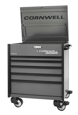 CTSPPF405KST - (BTO) PLATINUM PLUS™ 5-Drawer Flip Top Cart, Storm