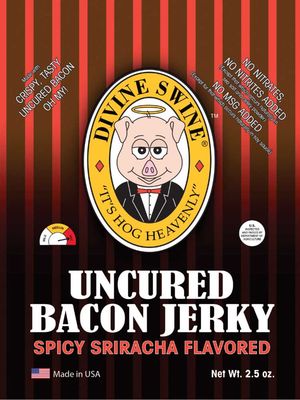 DBE628BC12 - 2.5 oz. Bacon-Spicy Sriracha (12/Pk)