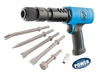 CAT5250AHBKA - Cornwell® bluePOWER® Long Barrel Air Hammer Kit