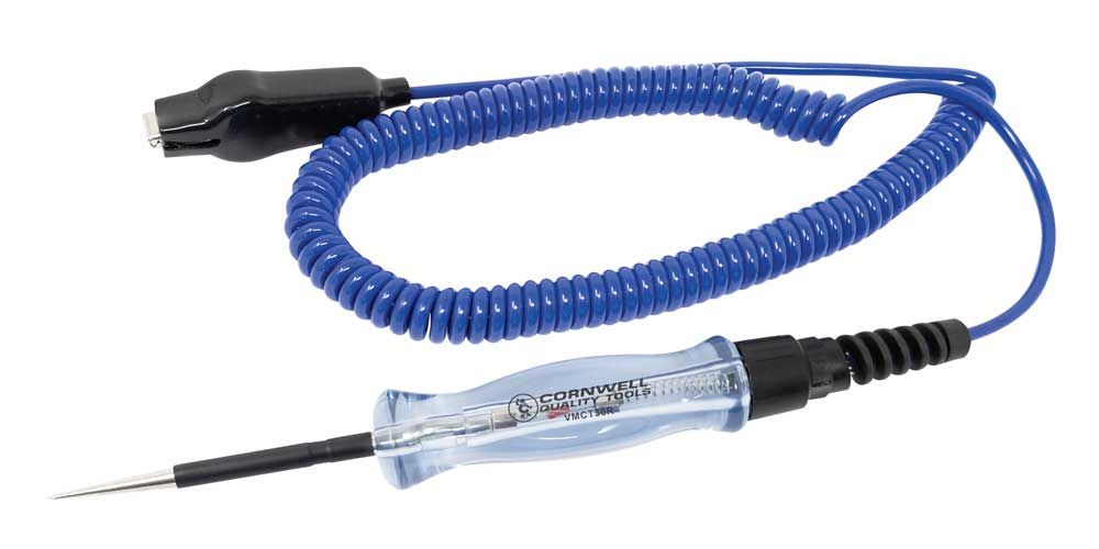 VMCT30R - 6-24V Circuit Tester, 3 in. Probe, Red LED Bulb