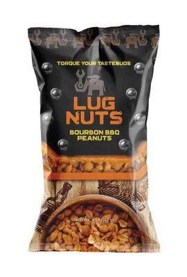 TFOLNBB - (12) 5 oz. Bourbon BBQ Peanuts